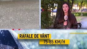 VIDEO Cod portocaliu de vânt puternic în București și mai multe județe! Autoritățile recomandă prudență maximă